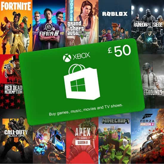 WIN a £50 Microsoft Gift Card for Xbox One