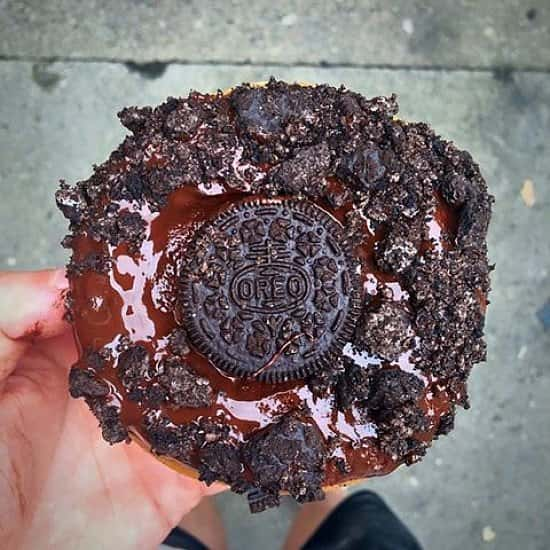 New Vegan Option! Dark Chocolate Oreo! Doors open at 9am Gang!