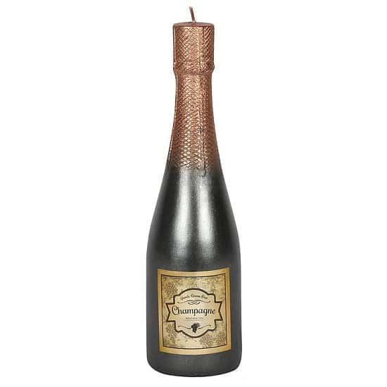 25cm Champagne Bottle Candle £8.99