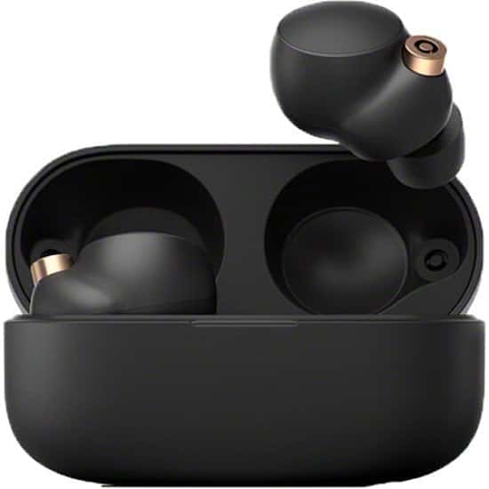Sony WF-1000XM4 Wireless Noise Canceling Headphones (Black)