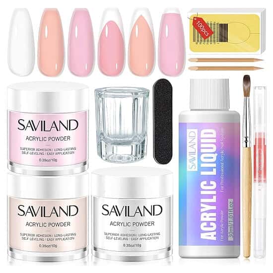 WIN this Saviland Acrylic Nail Kit | Snizl Ltd Free Competition