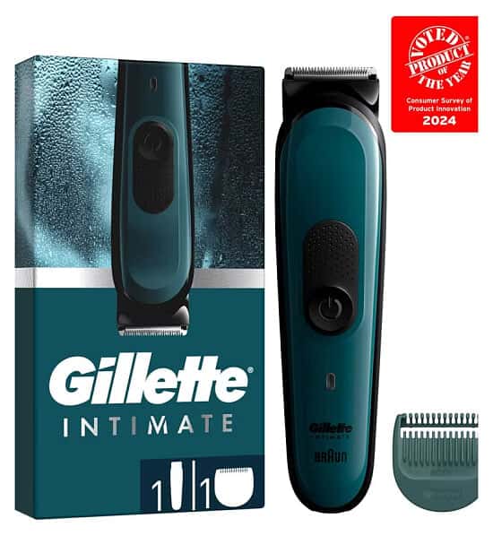 Get Groomed for Less: Half Price on Gillette Intimate Men’s Trimmer i3!