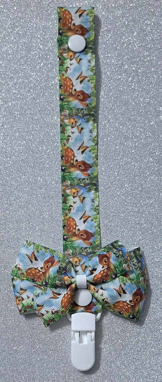 Bambi Dummyclip Pacifier Strap