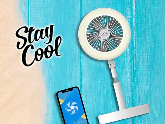 Smart Space Saving Fan - Up To 60% OFF