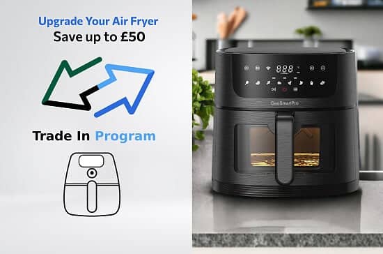 Save up to £50 | Trade-In your old Air Fryer