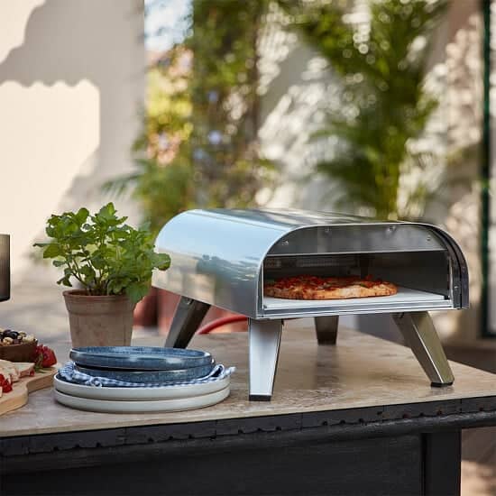 WIN this Gas Powered 12" Outdoor Pizza Oven