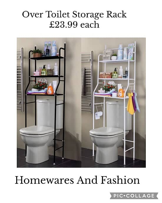Over Toilet Storage Rack £23.99