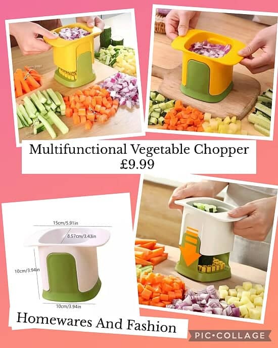 Multifunctional Vegetable Chopper £9.99